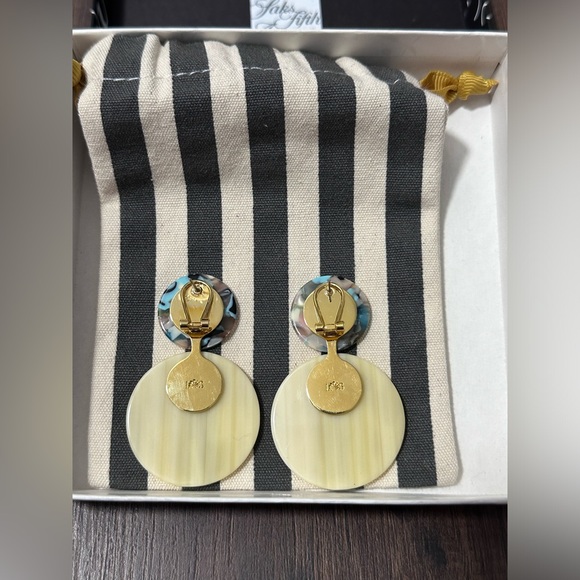 Lele Sadoughi Circle Earrings - Picture 3 of 7